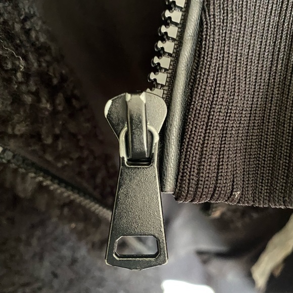 Zara TRF collection teddy bomber coat XXL - Picture 6 of 7